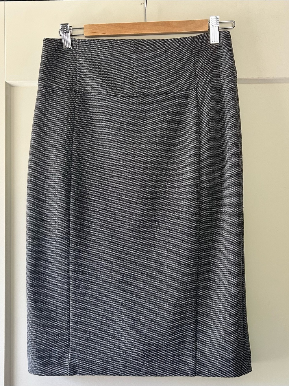 Express Gray Herringbone Pencil Skirt - Women size 4
